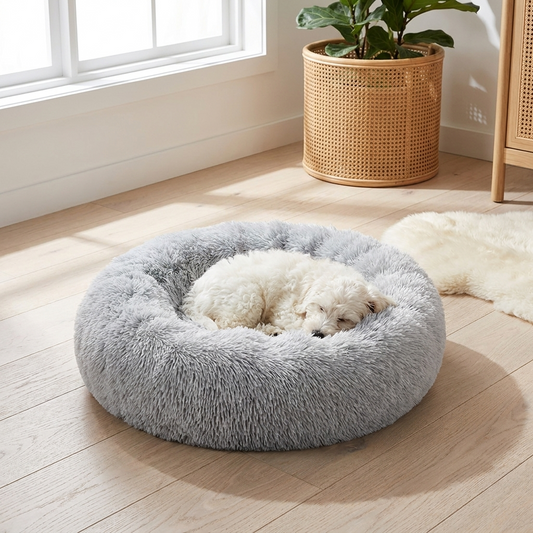 The Cloud Nest — detail view | PawHaus Co premium dog bed