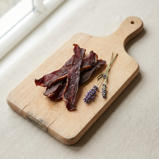 Duck Jerky natural single-ingredient air-dried dog treat