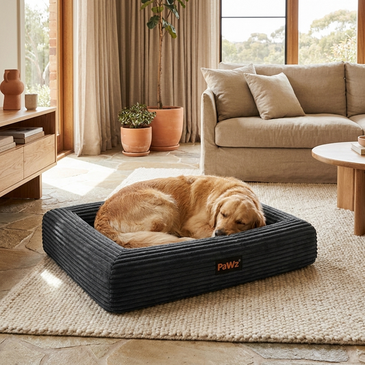 The Corduroy Bed grey lifestyle 2