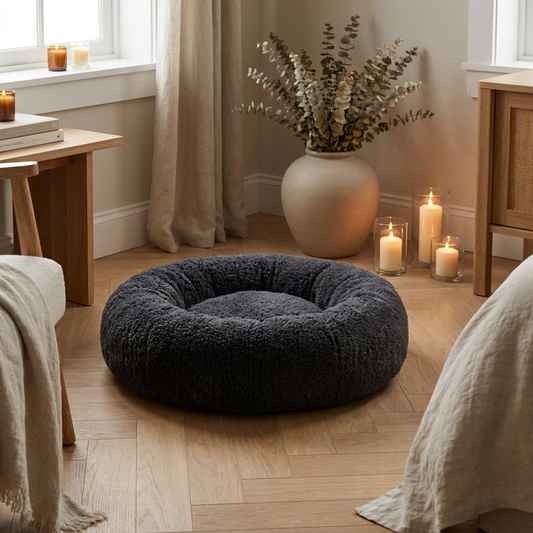 The Sherpa Nest — lifestyle | PawHaus Co premium dog bed
