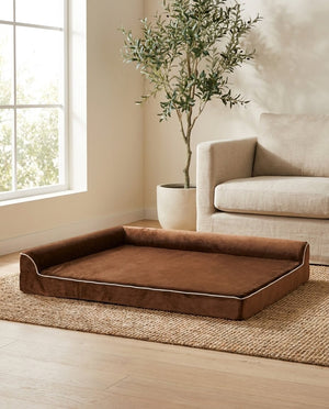 The Velvet Cushion — Velvet Orthopedic Dog Bed